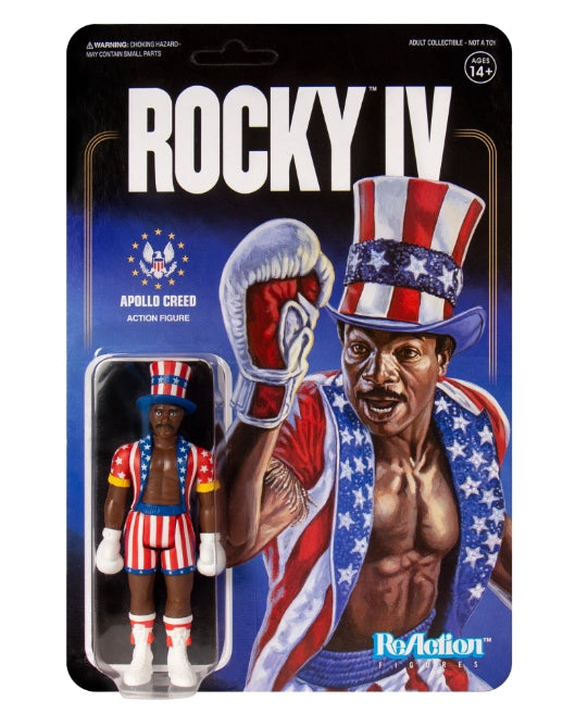 Rocky IV: Apollo Ceeed Super7 ReAction Figure