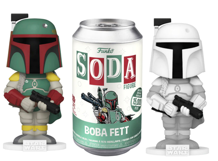 ファンコ　FUNKO ソーダ缶　SODA BOBA FETT Amazon.com: Funko Soda Boba Fett Star Wars Celebration 2022